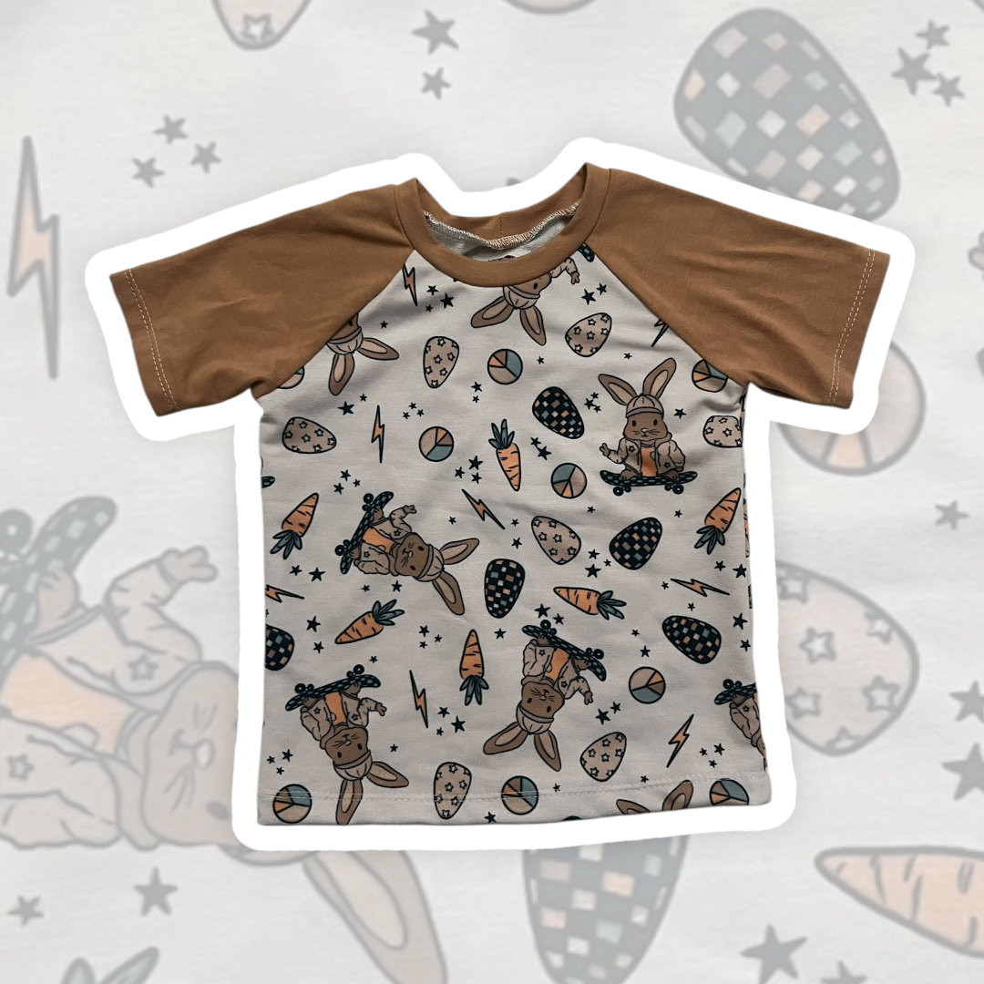 3T Raglan Tee Skater Bunnies