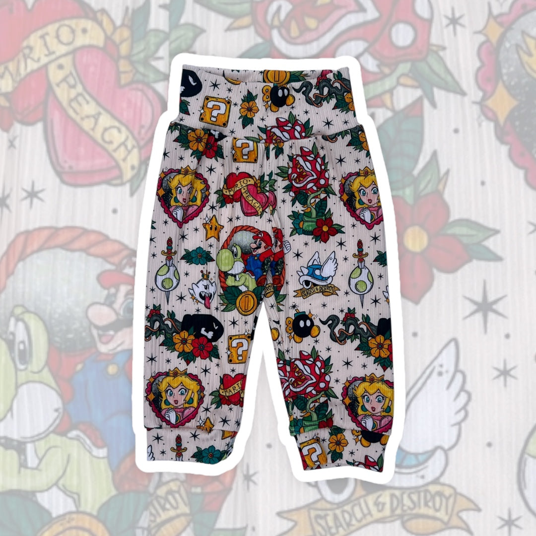 3-6M Plumber Brothers Lounge Pants