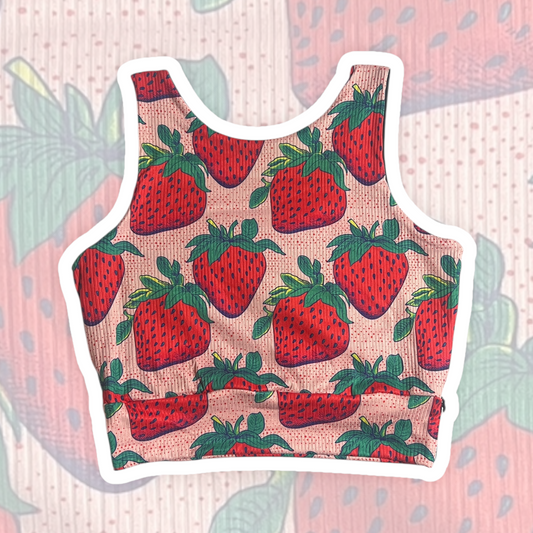 Large Strawberrie Brami Top