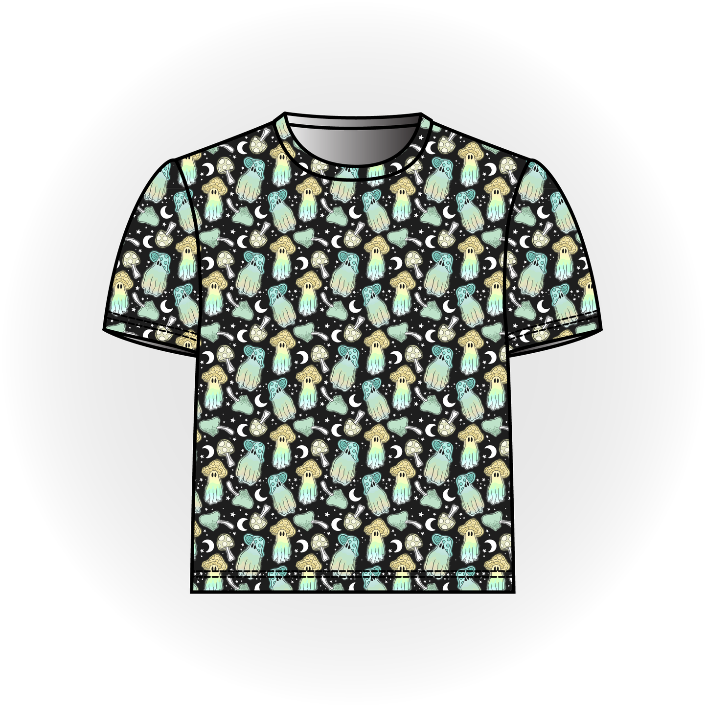 Shroomie Ghosts Basic Tee