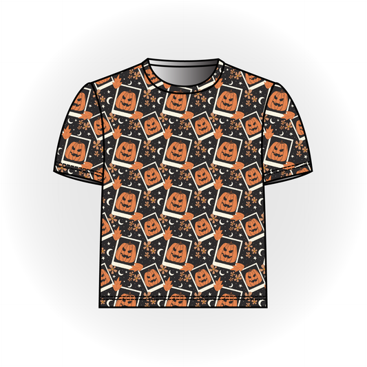 Pumpkin Polaroids Basic Tee