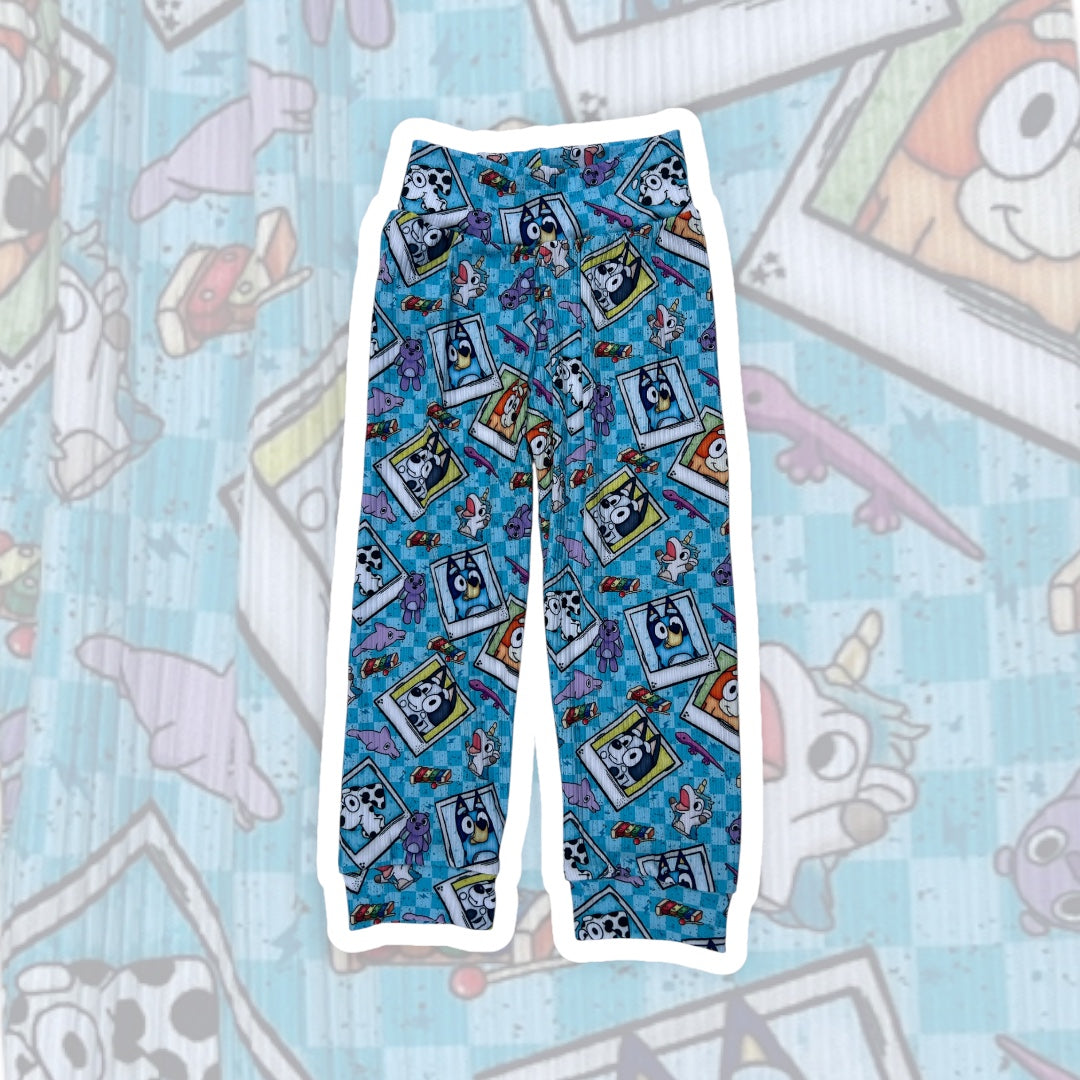 18-24M Blue Dog Photo Lounge Pants