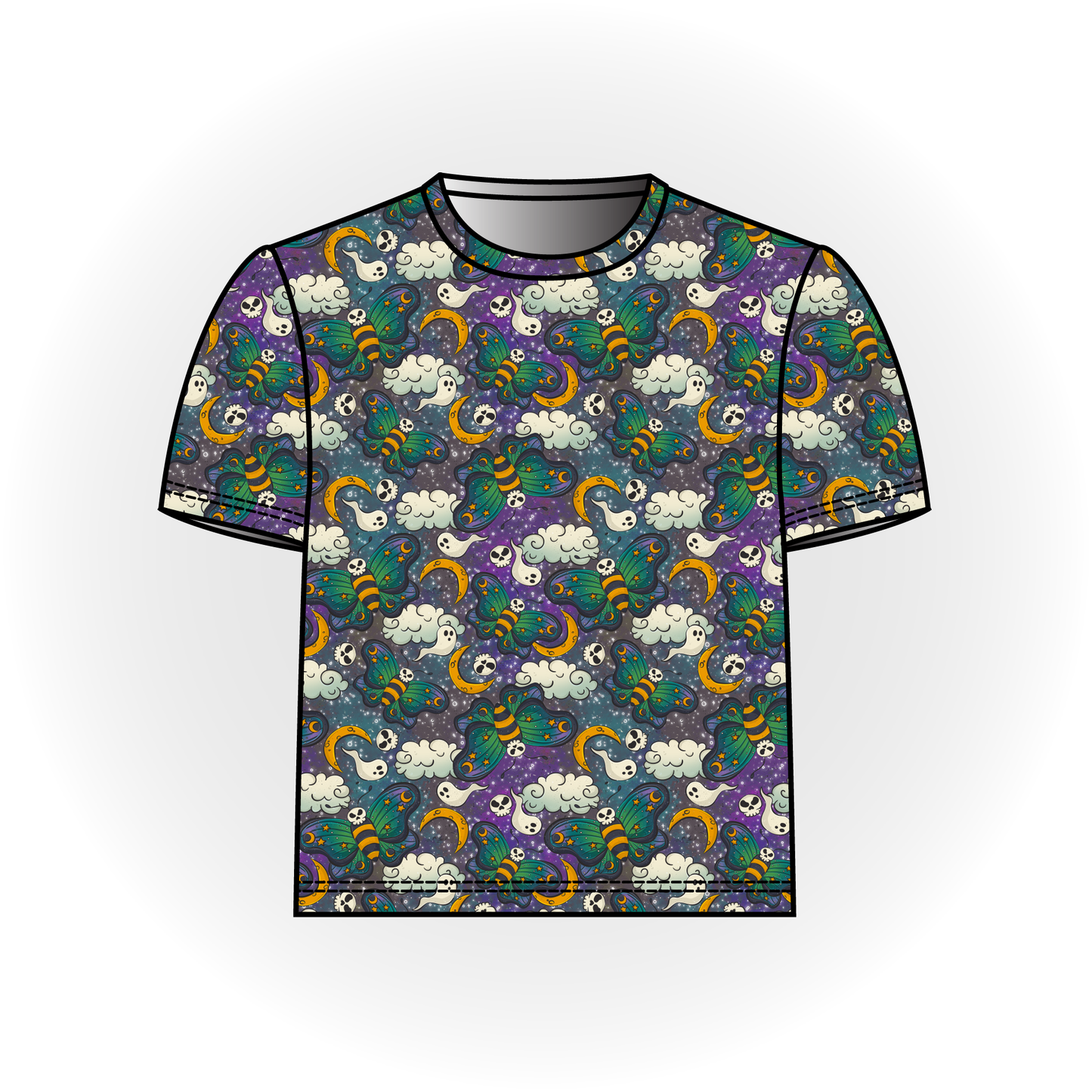 Skull Moth Basic Tee
