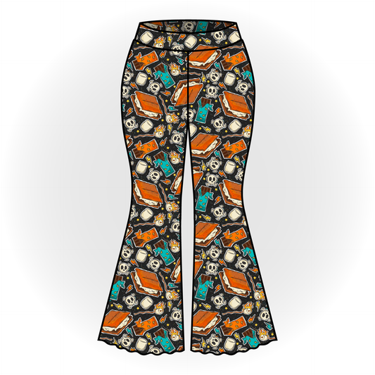 Punk Smores Bell Bottoms