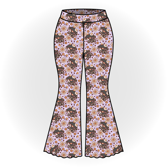 Candy Corn Cow Bell Bottoms