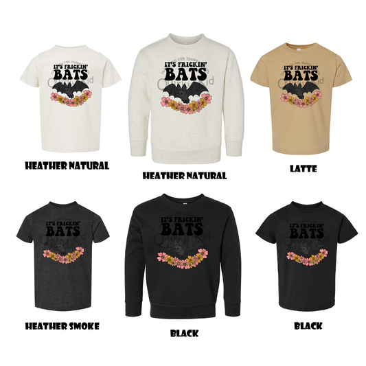 Kids Frickin' Bats Graphic Tees