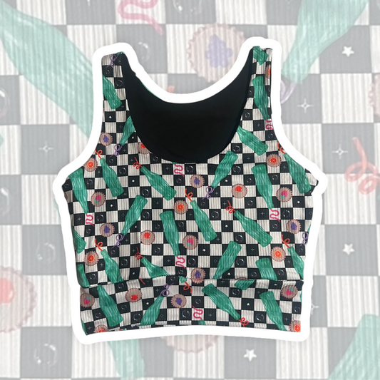 Medium Soda Cap Checker Brami Top