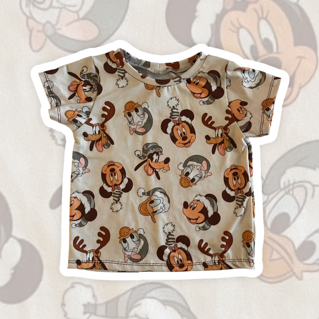 12-18M Mouse Christmas Tee