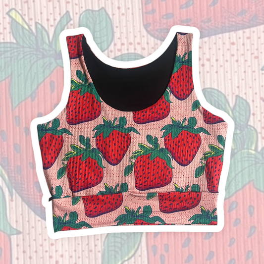 Large Strawberrie Brami Top