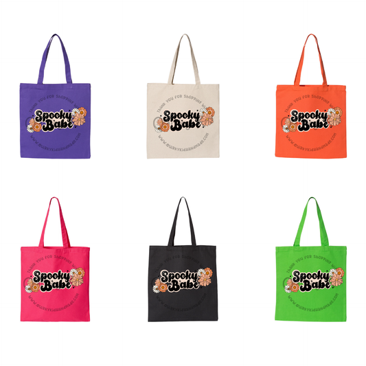 Spooky Babe Tote Bag