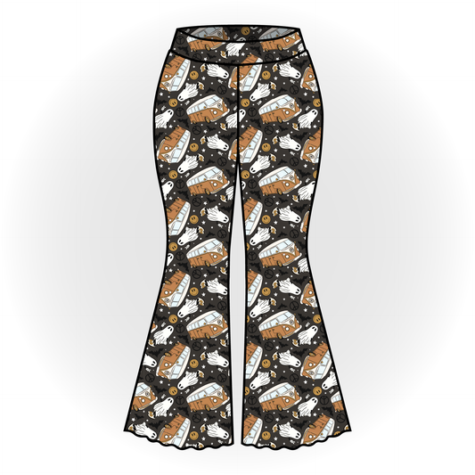 Groovy Ghosts Bell Bottoms
