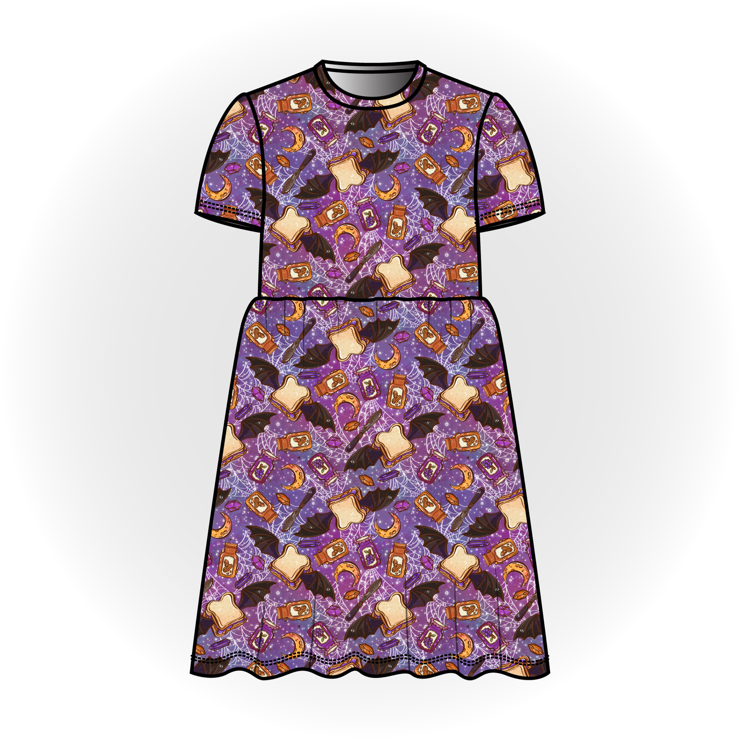 P-Batty and J Short Sleeve Dress